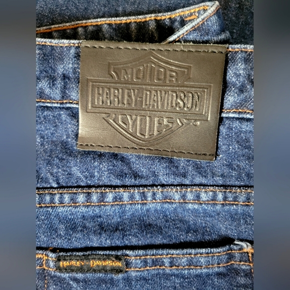 NWT Women's Harley-Davidson Blue Bootcut Jeans size 12P - Picture 5 of 6